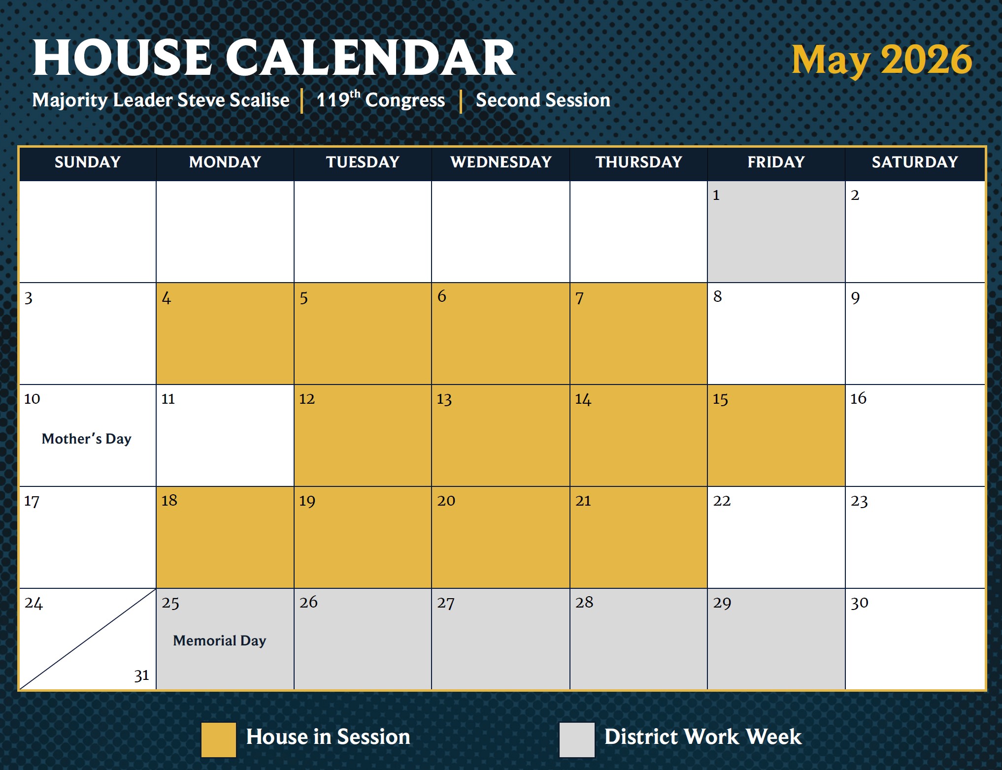 May 2026 Calendar