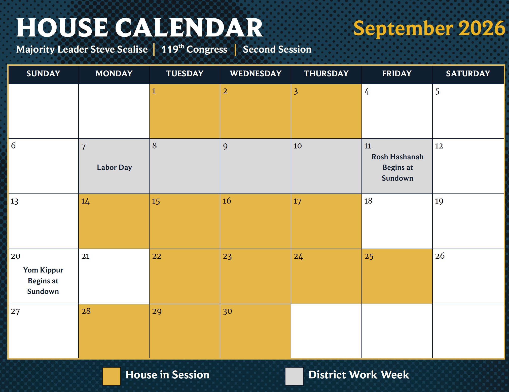 September 2026 Calendar