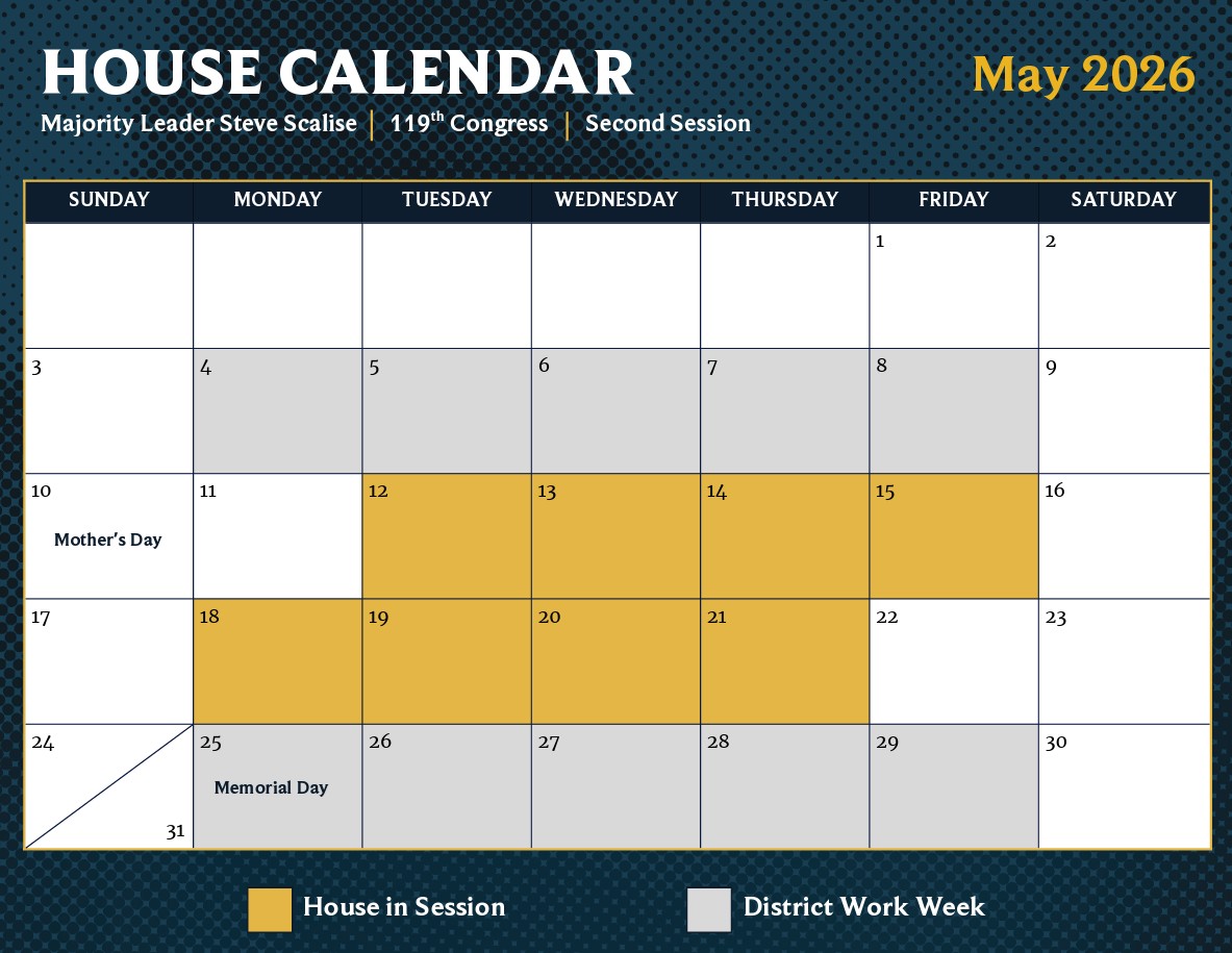 Updated May 2026 Calendar